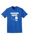 Summer Mode On Adult Dark T-Shirt by TooLoud-Mens T-Shirt-TooLoud-Royal-Blue-Small-Davson Sales