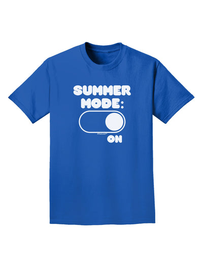 Summer Mode On Adult Dark T-Shirt by TooLoud-Mens T-Shirt-TooLoud-Royal-Blue-Small-Davson Sales