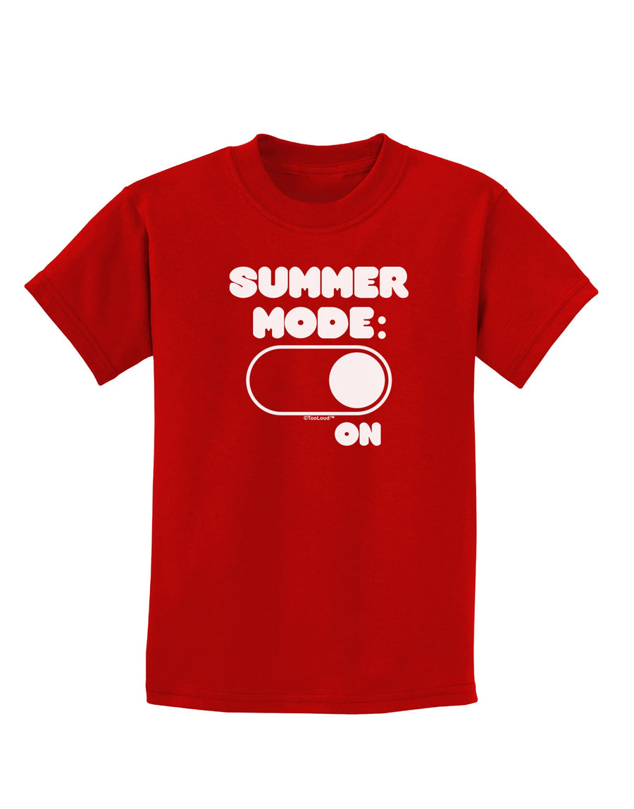 Summer Mode On Childrens Dark T-Shirt by TooLoud-Childrens T-Shirt-TooLoud-Black-X-Small-Davson Sales