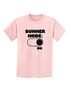 Summer Mode On Childrens T-Shirt by TooLoud-Childrens T-Shirt-TooLoud-PalePink-X-Small-Davson Sales