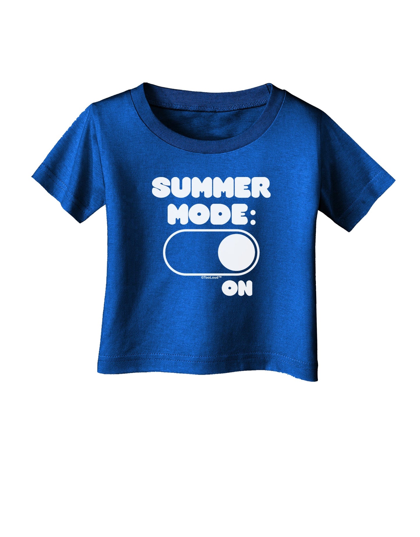 Summer Mode On Infant T-Shirt Dark by TooLoud-Infant T-Shirt-TooLoud-Royal-Blue-06-Months-Davson Sales