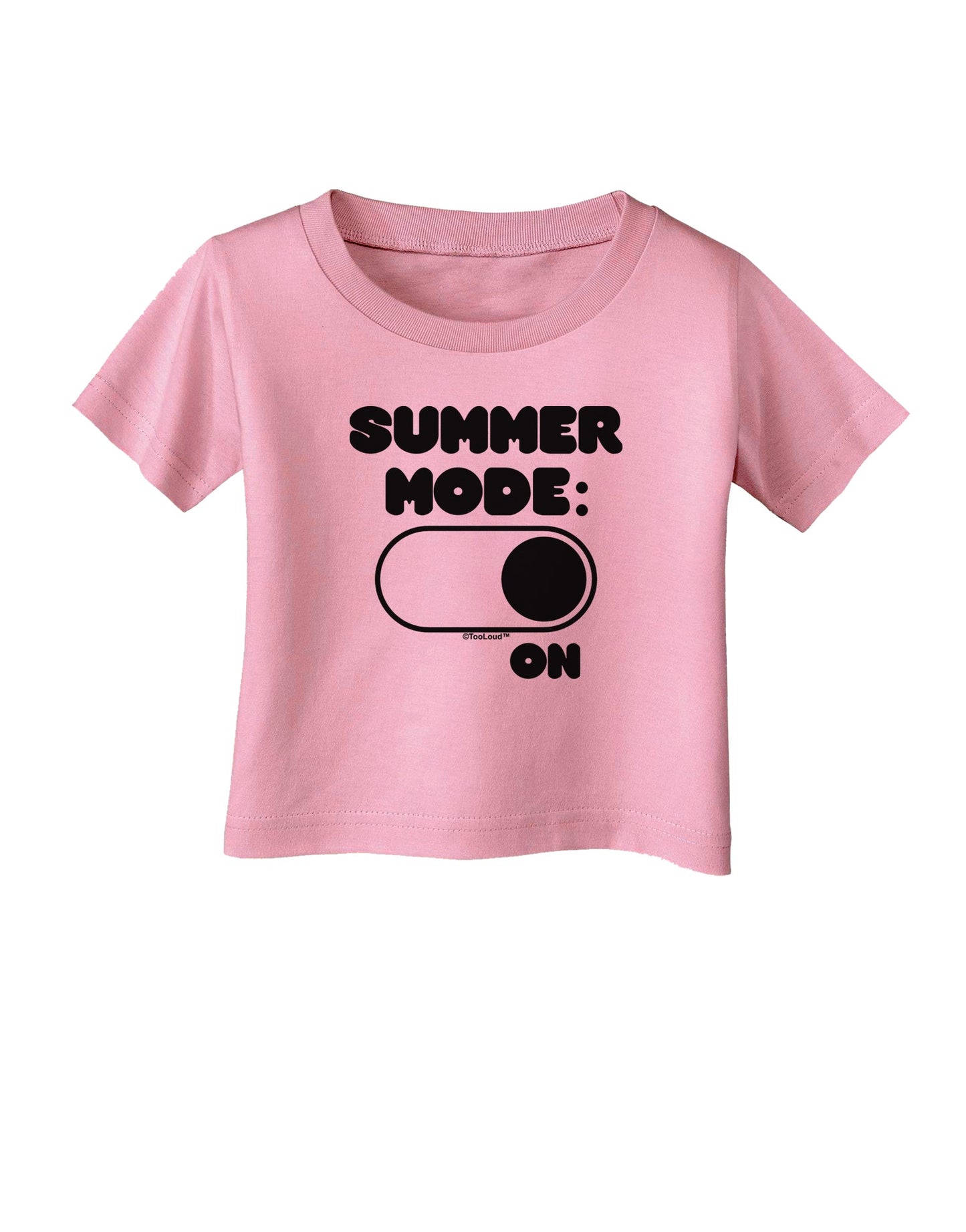 Summer Mode On Infant T-Shirt by TooLoud-Infant T-Shirt-TooLoud-Candy-Pink-06-Months-Davson Sales