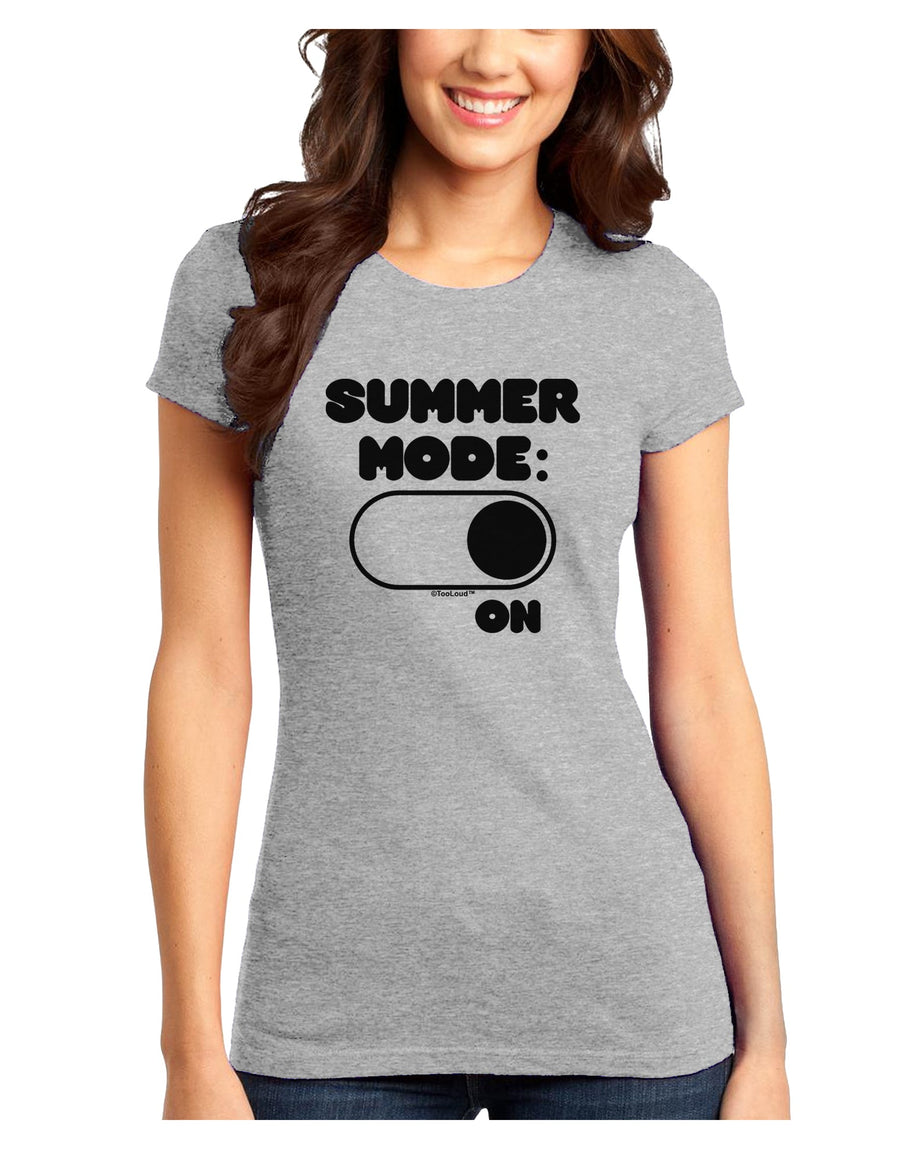 Summer Mode On Juniors T-Shirt by TooLoud-Womens Juniors T-Shirt-TooLoud-White-Juniors Fitted X-Small-Davson Sales