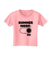 Summer Mode On Toddler T-Shirt by TooLoud-Toddler T-Shirt-TooLoud-Candy-Pink-2T-Davson Sales