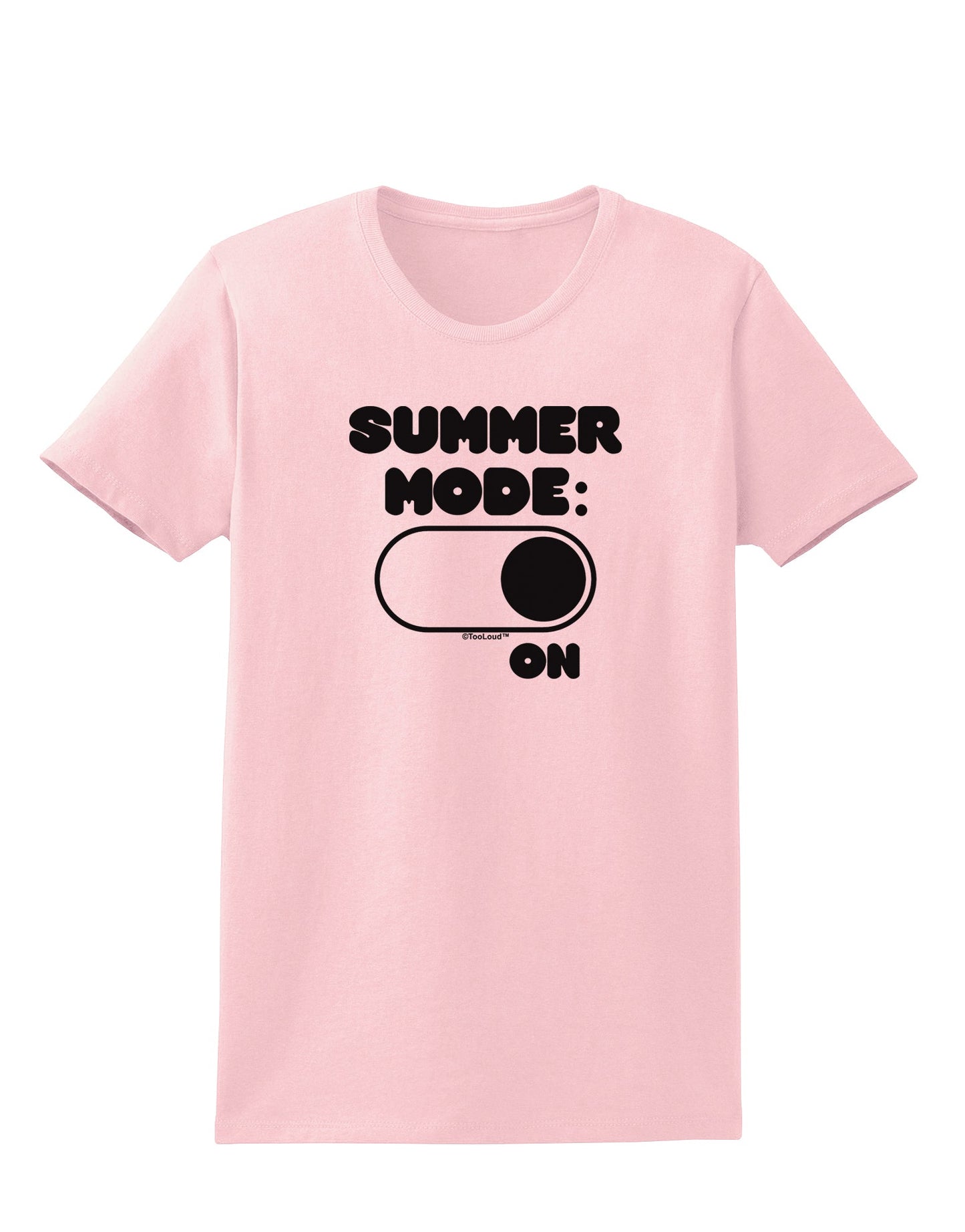 Summer Mode On Womens T-Shirt by TooLoud-Womens T-Shirt-TooLoud-PalePink-X-Small-Davson Sales
