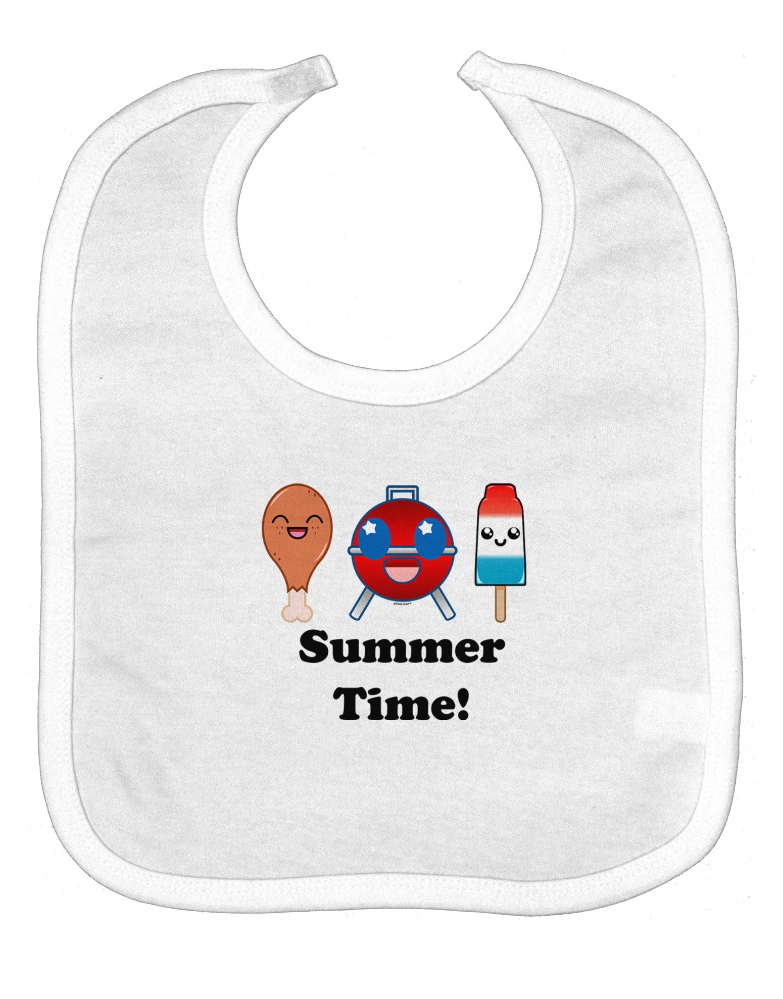 Summer Time Baby Bib