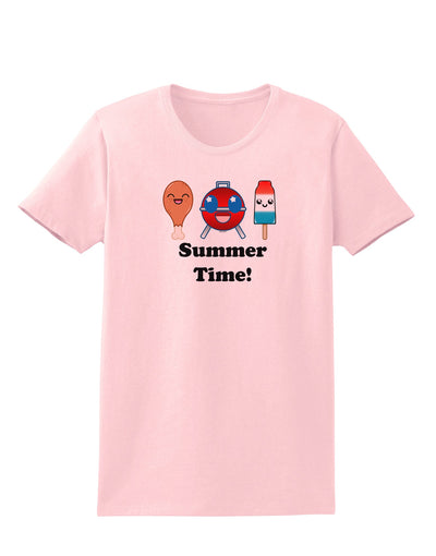 Summer Time Womens T-Shirt-Womens T-Shirt-TooLoud-PalePink-X-Small-Davson Sales