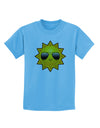 Sun With Sunglasses Childrens T-Shirt-Childrens T-Shirt-TooLoud-Aquatic-Blue-X-Small-Davson Sales