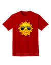 Sun With Sunglasses Dark Adult Dark T-Shirt-Mens T-Shirt-TooLoud-Red-Small-Davson Sales