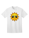 Sun With Sunglasses - Premium Adult T-Shirt Collection-Mens T-shirts-TooLoud-White-Small-Davson Sales