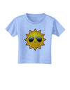 Sun With Sunglasses Toddler T-Shirt-Toddler T-Shirt-TooLoud-Aquatic-Blue-2T-Davson Sales