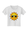 Sun With Sunglasses Toddler T-Shirt-Toddler T-Shirt-TooLoud-White-2T-Davson Sales