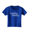 Sunday Funday Text Design Toddler T-Shirt Dark by TooLoud-Toddler T-Shirt-TooLoud-Red-2T-Davson Sales