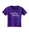 Sunday Funday Text Design Toddler T-Shirt Dark by TooLoud-Toddler T-Shirt-TooLoud-Purple-2T-Davson Sales