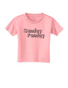 Sunday Funday Text Design Toddler T-Shirt by TooLoud-Toddler T-Shirt-TooLoud-Candy-Pink-2T-Davson Sales