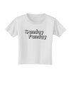 Sunday Funday Text Design Toddler T-Shirt by TooLoud-Toddler T-Shirt-TooLoud-White-2T-Davson Sales