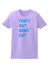 Suns Out Guns Out - Blue Womens T-Shirt-Womens T-Shirt-TooLoud-Lavender-X-Small-Davson Sales