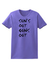 Suns Out Guns Out Womens T-Shirt-Womens T-Shirt-TooLoud-Violet-X-Small-Davson Sales