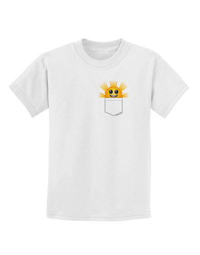 Sunshine In My Pocket Childrens T-Shirt-Childrens T-Shirt-TooLoud-White-X-Small-Davson Sales