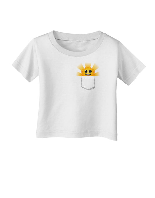 Sunshine In My Pocket Infant T-Shirt-Infant T-Shirt-TooLoud-White-06-Months-Davson Sales