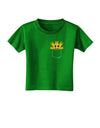 Sunshine In My Pocket Toddler T-Shirt Dark-Toddler T-Shirt-TooLoud-Clover-Green-2T-Davson Sales