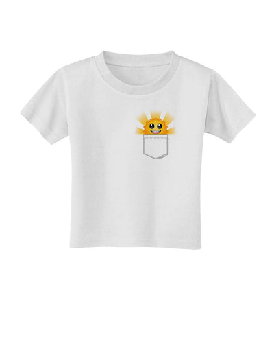 Sunshine In My Pocket Toddler T-Shirt-Toddler T-Shirt-TooLoud-White-2T-Davson Sales