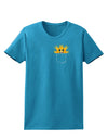 Sunshine In My Pocket Womens Dark T-Shirt-Womens T-Shirt-TooLoud-Turquoise-X-Small-Davson Sales