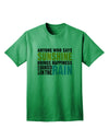 Sunshine Inspirational Quote Adult T-Shirt: A Must-Have for Positivity Seekers-Mens T-shirts-TooLoud-Kelly-Green-Small-Davson Sales