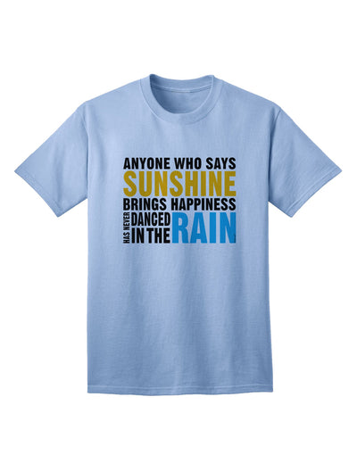 Sunshine Inspirational Quote Adult T-Shirt: A Must-Have for Positivity Seekers-Mens T-shirts-TooLoud-Light-Blue-Small-Davson Sales