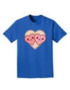 Super Cute Kawaii Hearts Adult Dark T-Shirt-Mens T-Shirt-TooLoud-Royal-Blue-Small-Davson Sales