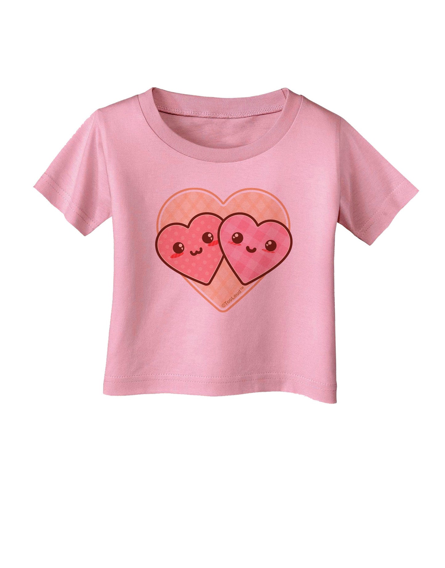 Super Cute Kawaii Hearts Infant T-Shirt-Infant T-Shirt-TooLoud-Candy-Pink-06-Months-Davson Sales