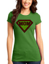 Super Mom Juniors T-Shirt-Womens Juniors T-Shirt-TooLoud-Kiwi-Green-Small-Davson Sales