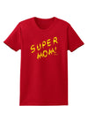 Super Mom - Lightening Bolt Design Womens Dark T-Shirt by TooLoud-Womens T-Shirt-TooLoud-Red-X-Small-Davson Sales