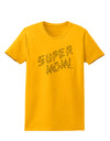 Super Mom - Lightening Bolt Design Womens T-Shirt by TooLoud-Womens T-Shirt-TooLoud-Gold-X-Small-Davson Sales