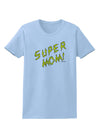 Super Mom - Lightening Bolt Design Womens T-Shirt by TooLoud-Womens T-Shirt-TooLoud-Light-Blue-X-Small-Davson Sales