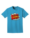 Super Mom - Superhero Comic Style Adult Dark T-Shirt-Mens T-Shirt-TooLoud-Turquoise-Small-Davson Sales