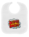 Super Mom - Superhero Comic Style Baby Bib