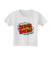 Super Mom - Superhero Comic Style Toddler T-Shirt-Toddler T-Shirt-TooLoud-White-2T-Davson Sales