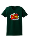 Super Mom - Superhero Comic Style Womens Dark T-Shirt-Womens T-Shirt-TooLoud-Forest-Green-Small-Davson Sales