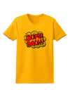 Super Mom - Superhero Comic Style Womens T-Shirt-Womens T-Shirt-TooLoud-Gold-X-Small-Davson Sales