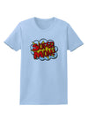 Super Mom - Superhero Comic Style Womens T-Shirt-Womens T-Shirt-TooLoud-Light-Blue-X-Small-Davson Sales