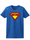 Super Mom Womens Dark T-Shirt-TooLoud-Royal-Blue-X-Small-Davson Sales