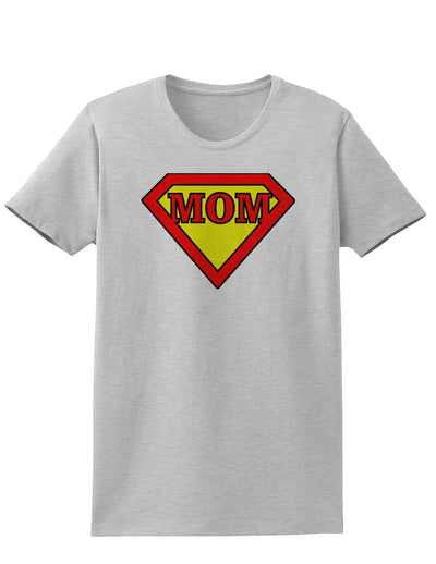 Super Mom Womens T-Shirt-Womens T-Shirt-TooLoud-AshGray-X-Small-Davson Sales