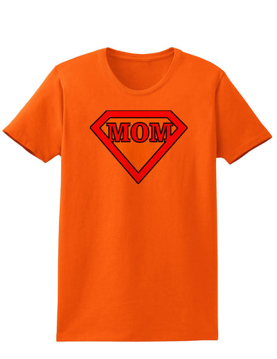 Super Mom Womens T-Shirt-Womens T-Shirt-TooLoud-Orange-X-Small-Davson Sales