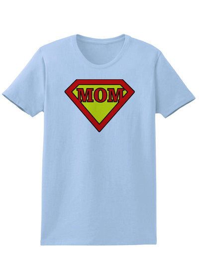 Super Mom Womens T-Shirt-Womens T-Shirt-TooLoud-Light-Blue-X-Small-Davson Sales