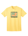 Support Our Veterans Adult T-Shirt-Mens T-Shirt-TooLoud-Yellow-Small-Davson Sales