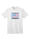 Support Our Veterans Adult T-Shirt-Mens T-Shirt-TooLoud-White-Small-Davson Sales
