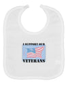 Support Our Veterans Baby Bib