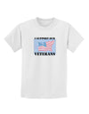 Support Our Veterans Childrens T-Shirt-Childrens T-Shirt-TooLoud-White-X-Small-Davson Sales