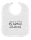 Support Your Local Farmers Market Baby Bib